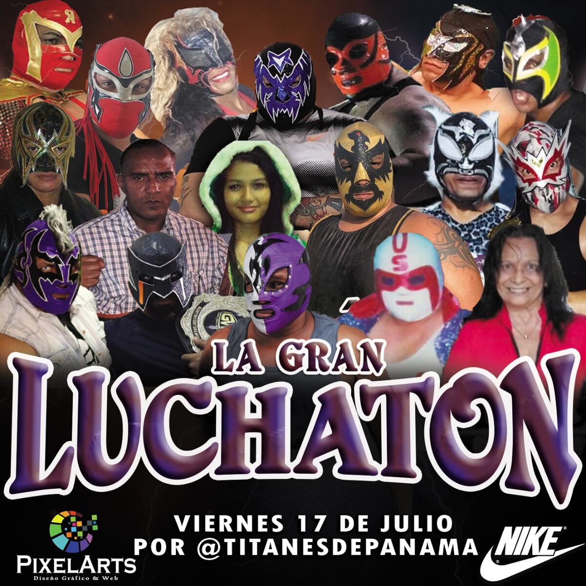 Este viernes será la  ‘Luchatón'