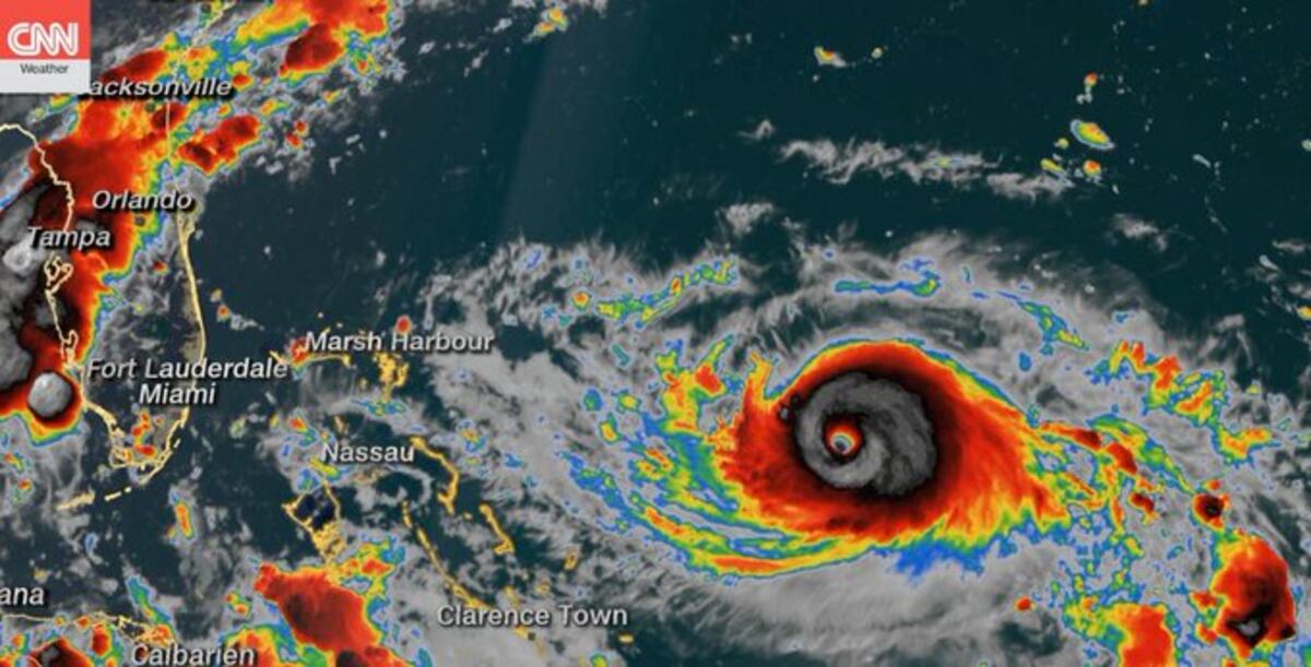 Huracán Dorian sube a categoría 4 y amenaza Florida