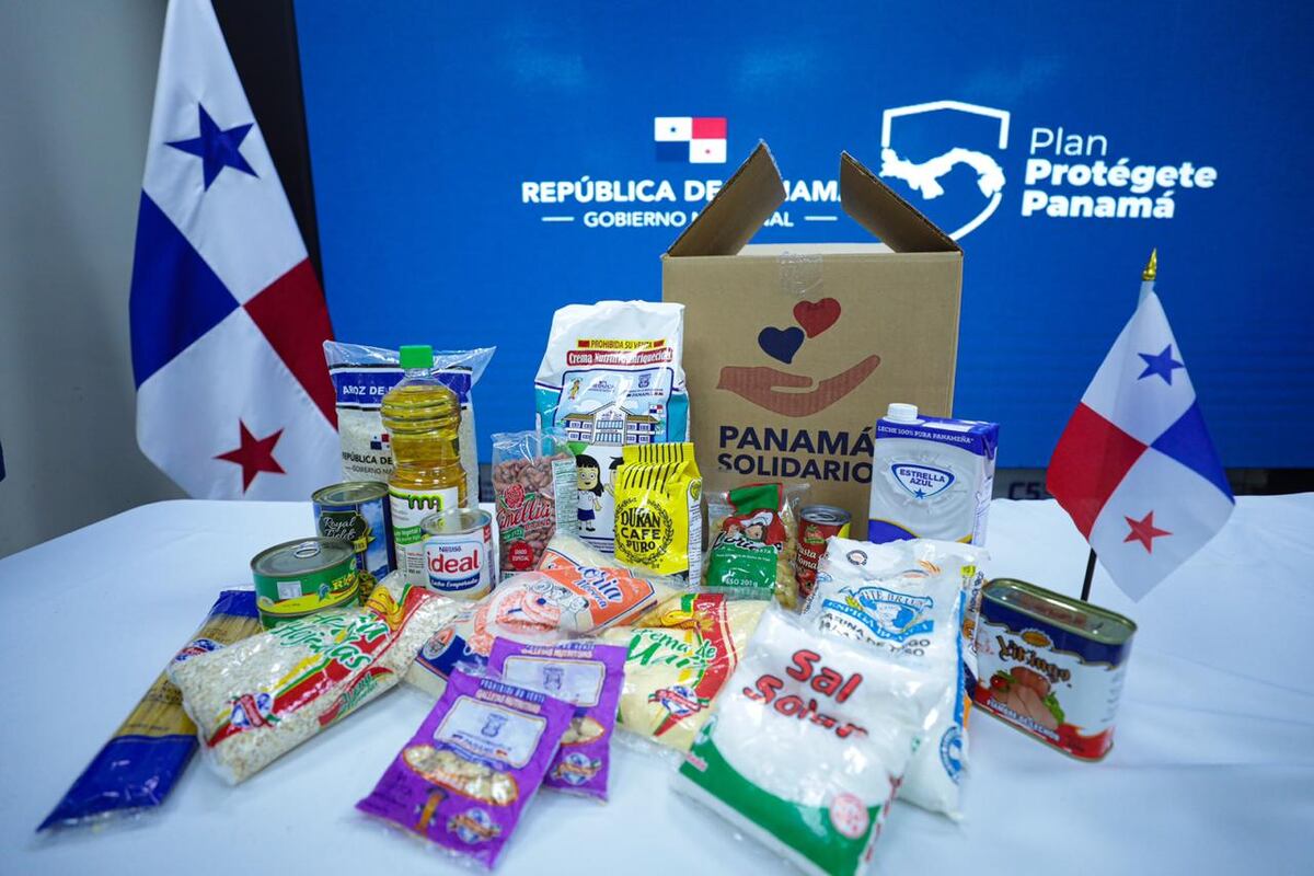 ¿Ya la recibiste? Lo que en verdad traen las bolsas de comidas del Plan Panamá Solidario 