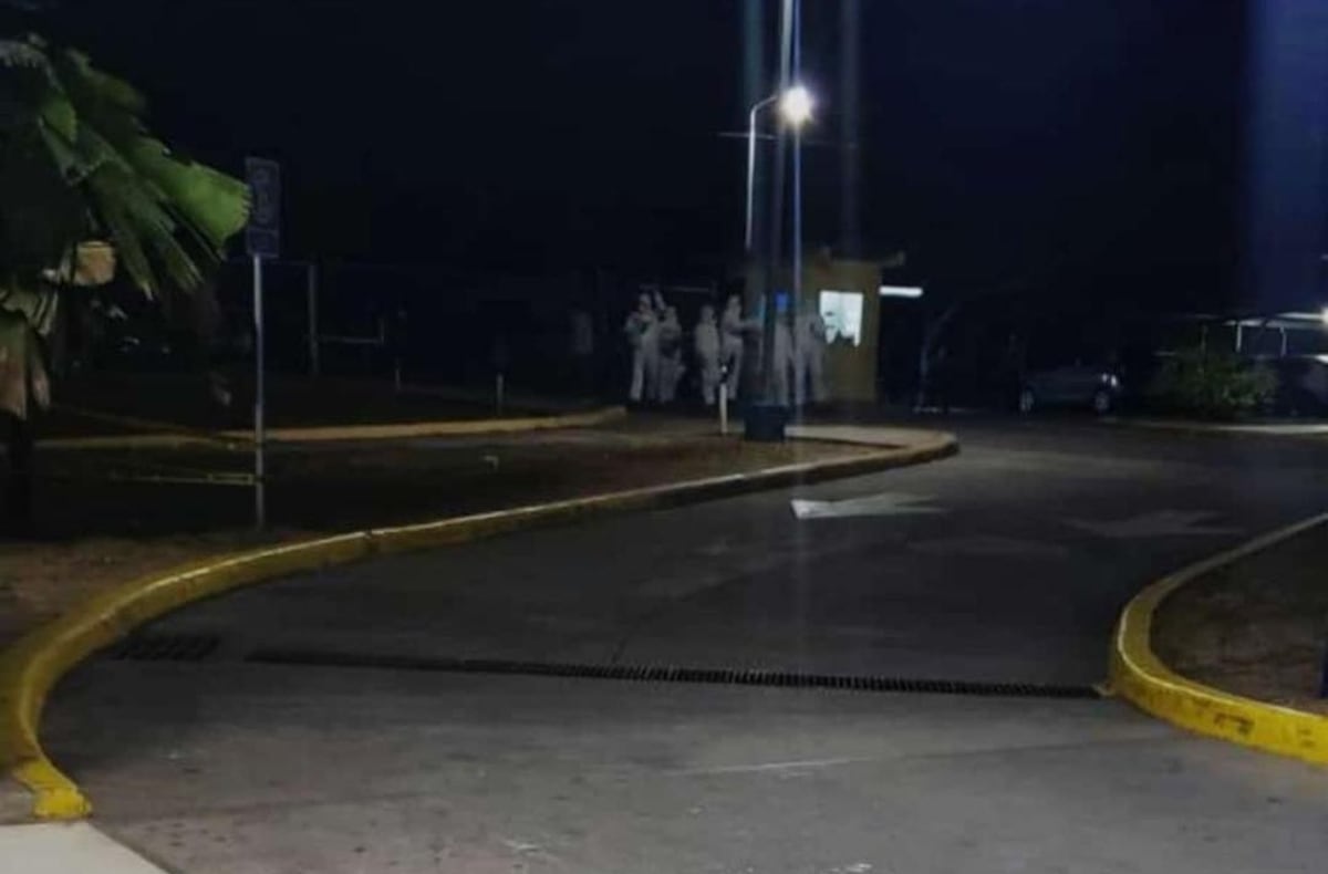 Cincuenta personas están encerradas en el hospital de Soná