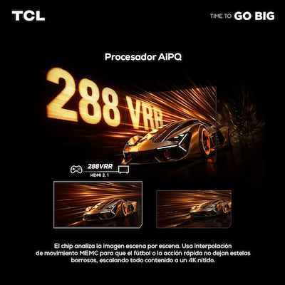 Los televisores SQD-Mini LED de TCL llevan la emoción del fútbol mundial a otro nivel de imagen