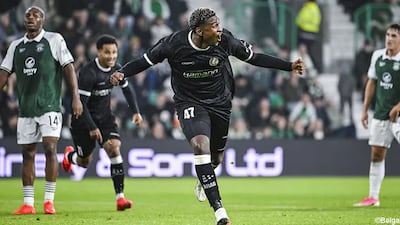Josué Vergara marca y mete al Gent en Europa