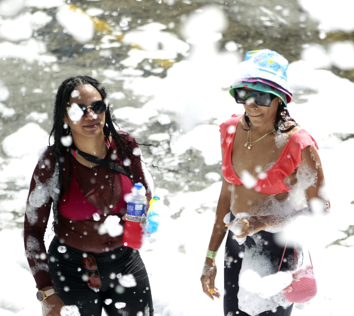 San Miguelito goza sus carnavales en Los Andes