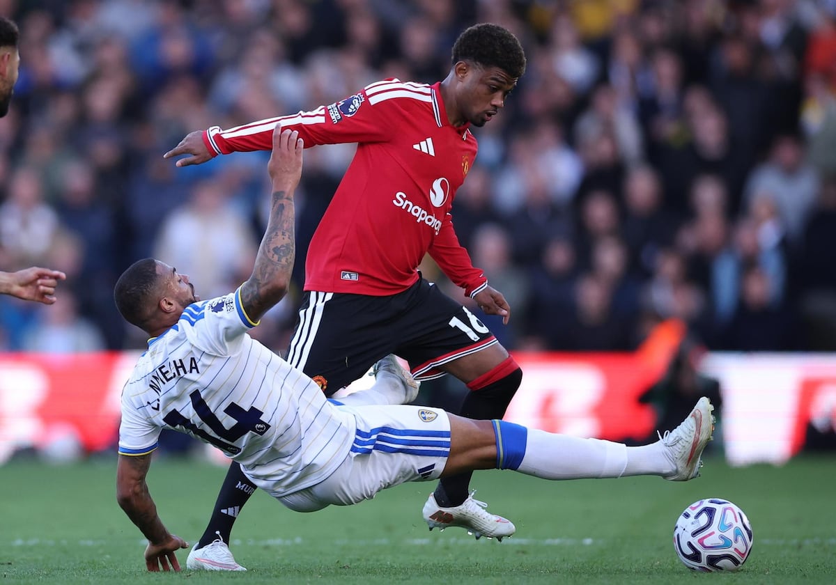 Manchester United no encuentra salida: empata con Leeds y queda a dos puntos del descenso