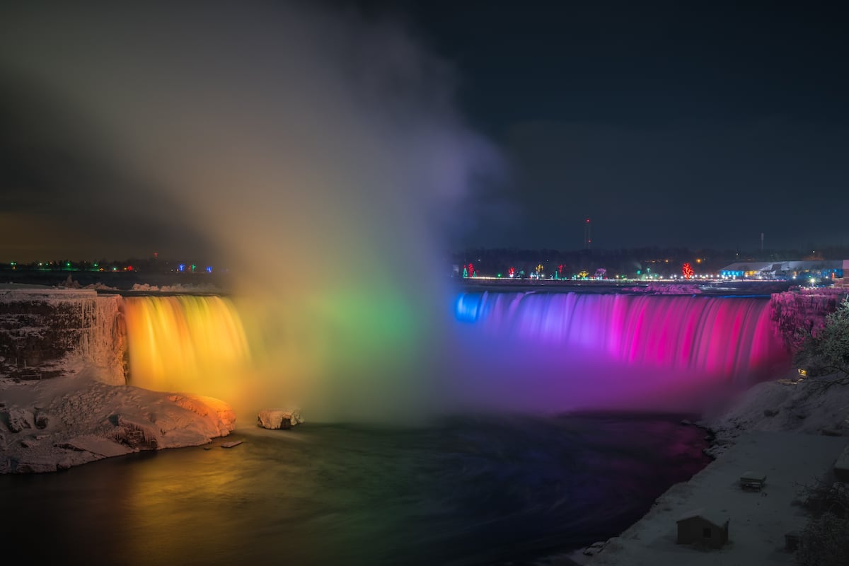 Patria, son tantas cosas bellas. Cataratas del Niágara se iluminarán en honor a Panamá