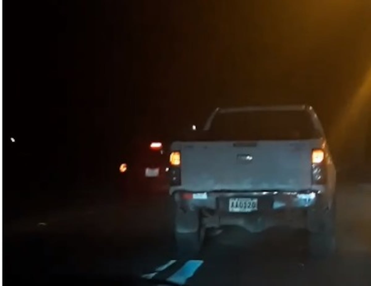 Borracho es capturado por conducir temerariamente por el Puente de las Américas. Video viral