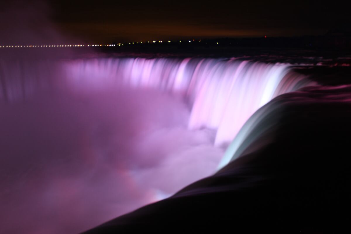 Patria, son tantas cosas bellas. Cataratas del Niágara se iluminarán en honor a Panamá