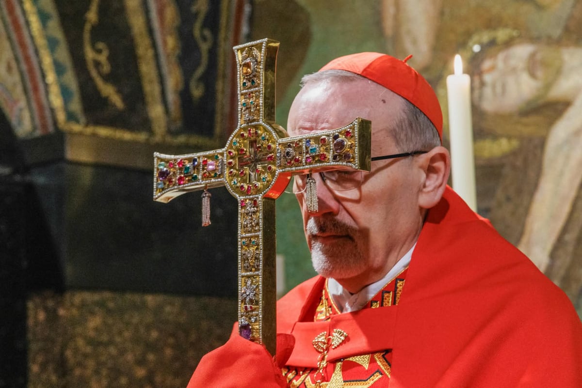 Cardenal Pierbatista Pizzaballa preside Viernes Santo en Jerusalén