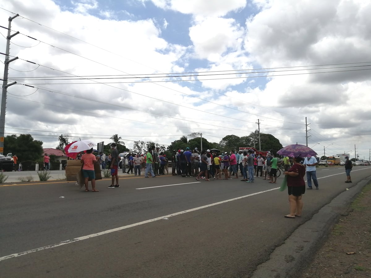 No quieren a enfermos con covid y por eso protestaron en Aguadulce