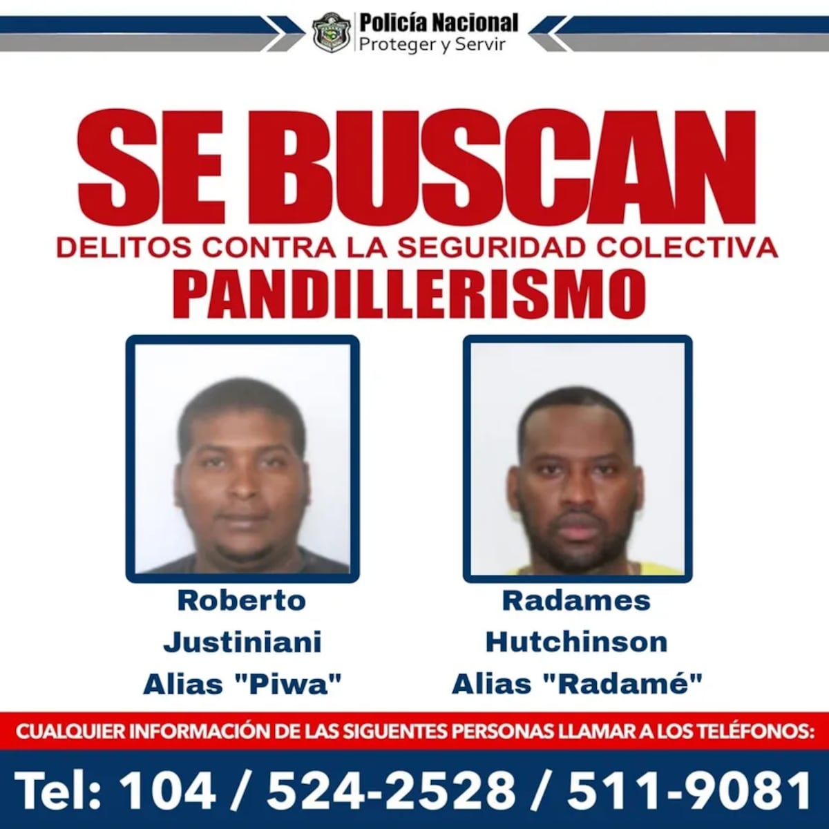 Buscan a alias “Piwa” y “Radamé” por pandillerismo