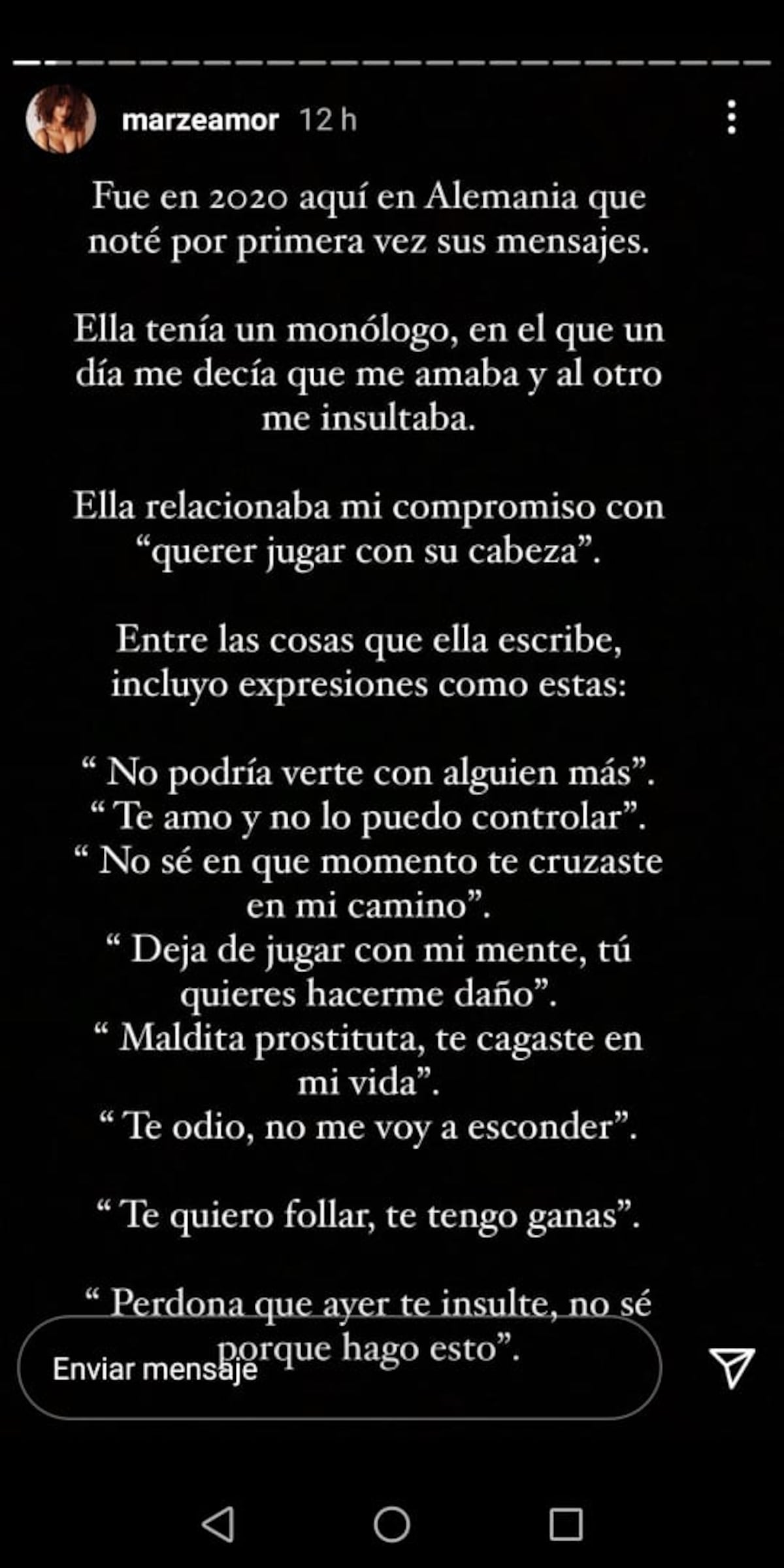 Expresentadora cuenta el infierno que pasó con otra mujer que se enamoró de ella, la acosó y hasta amenazó de muerte 