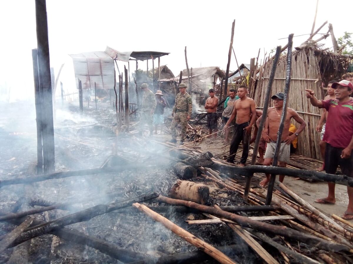 Incendio en la comarca Guna Yala afecta a unas 13 casas