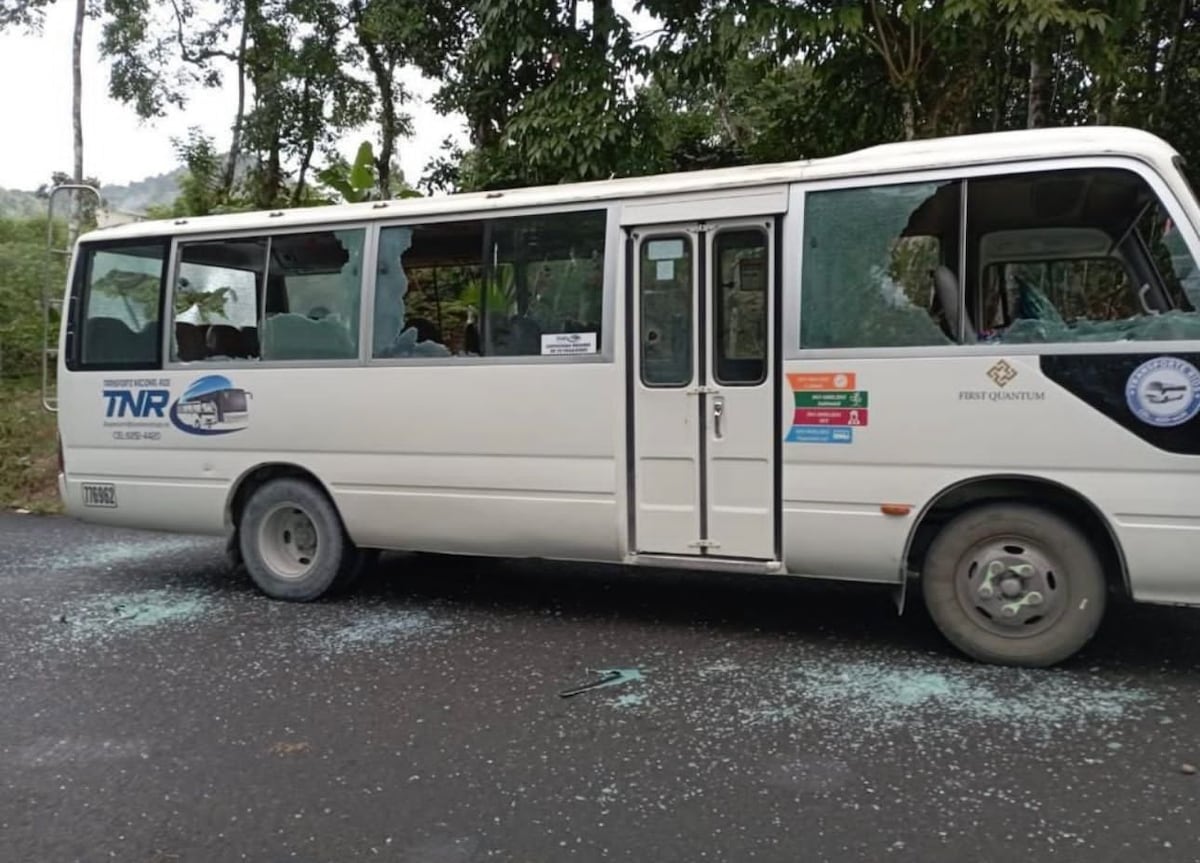 Minera foco de protestas en Panamá lamenta ataque contra uno de sus contratistas