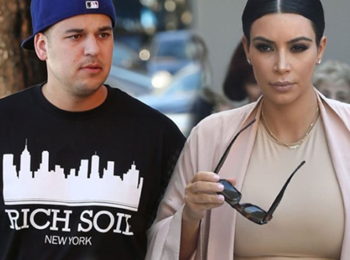 Kim Kardashian asegura que su hermano Rob habla con sus amigos imaginarios