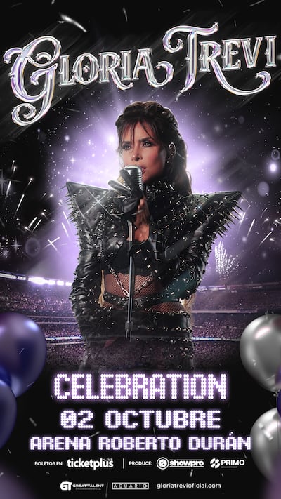 Gloria Trevi llega con todo: el Celebration Tour aterriza en Panamá