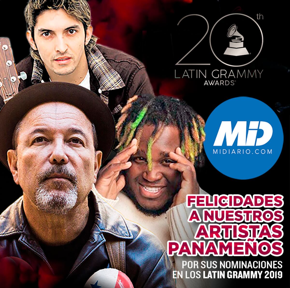 Panas van por su Grammy Latino: Rubén Blades, Sech e Iván Barrios en la carrera