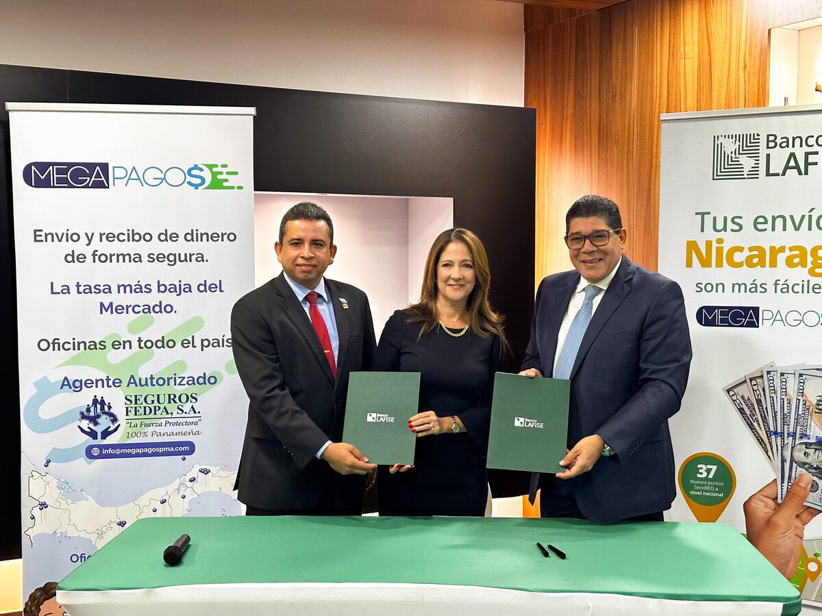 Banco LAFISE Panamá y Megapagos firman alianza para facilitar Envíos a Nicaragua