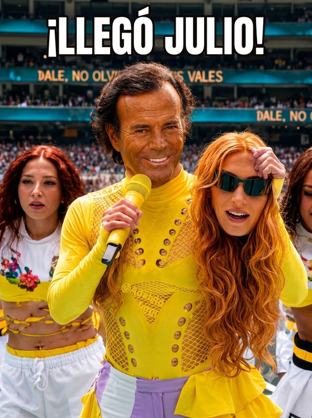 ¡Arranca julio! Y los memes virales de Julio Iglesias regresan… en modo Mundial 2026