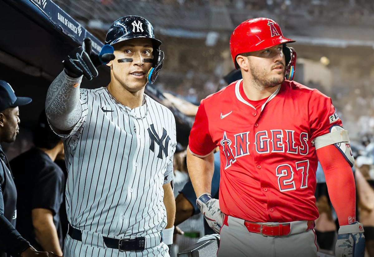 Judge y Trout firman un duelo que la MLB no veía desde 1956
