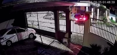 ¿Falso allanamiento en Brisas del Golf? Intentaron entrar a una casa y huyeron entre disparos + VÍDEO