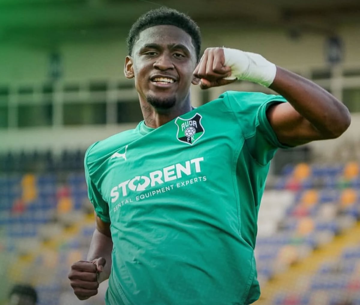 Josué Vergara firma doblete y asegura ventaja en la liga de Letonia