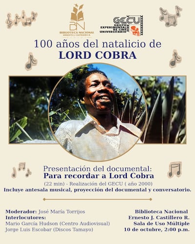 Panamá celebra los 100 años del natalicio de Lord Cobra