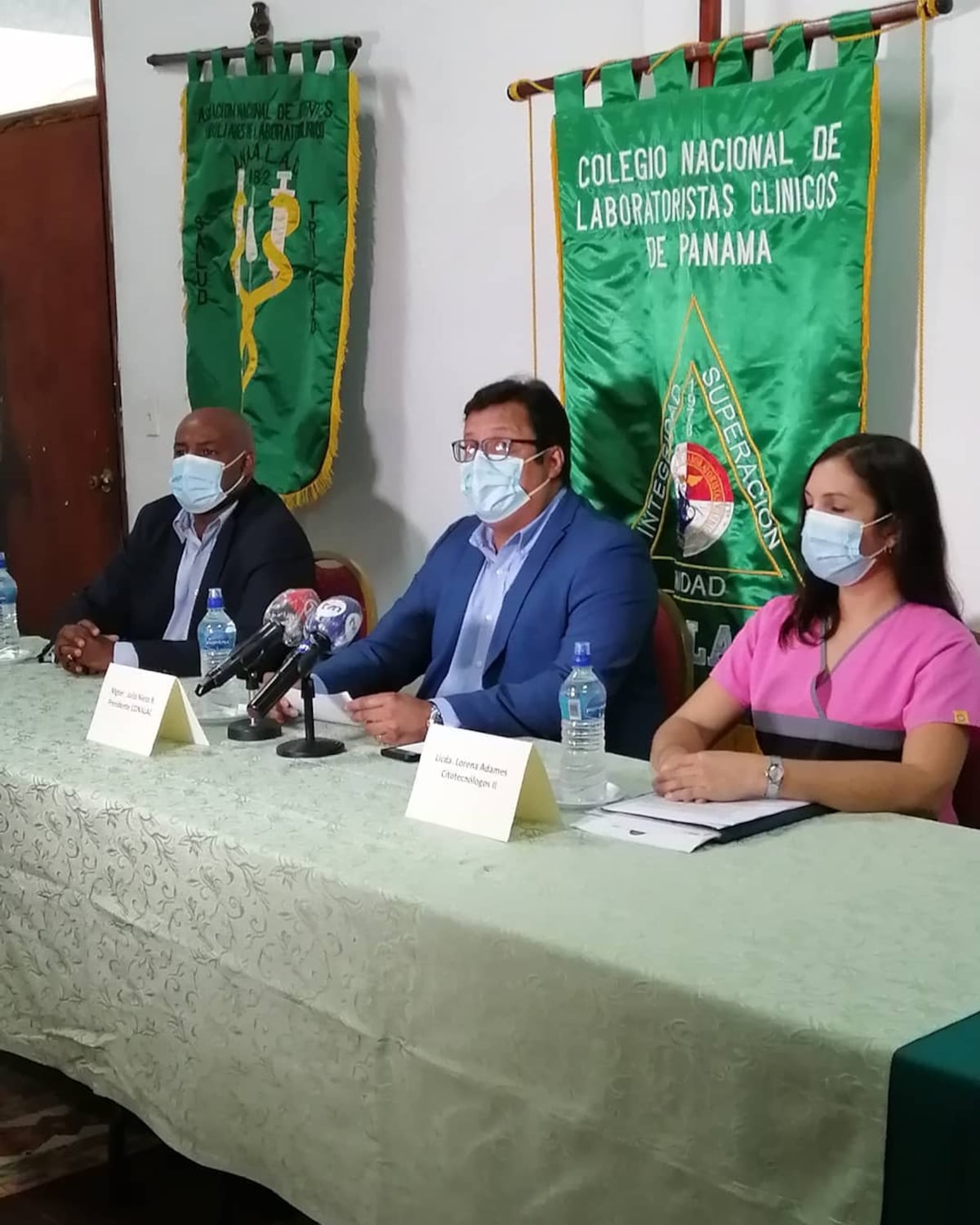 Laboratoristas Clínicos no descartan protestas en medio de la pandemia de la covid-19