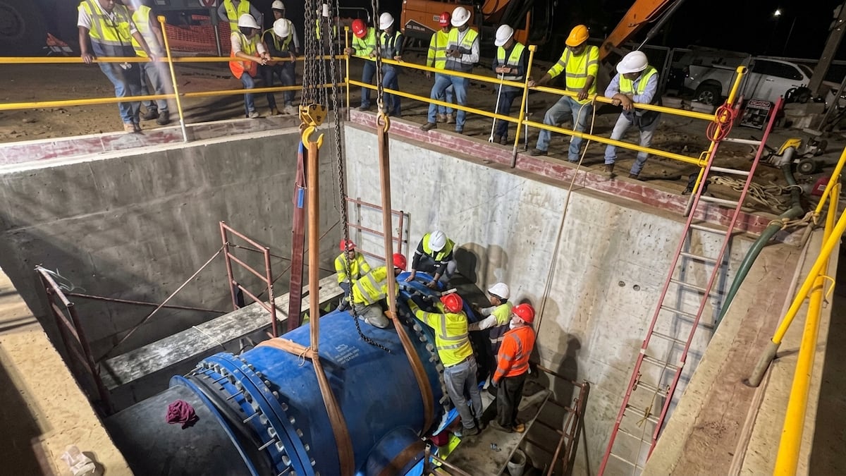 ¡Inaugurado! Anillo Hidráulico Este abre una nueva esperanza para más de 500 mil residentes golpeados por falta de agua