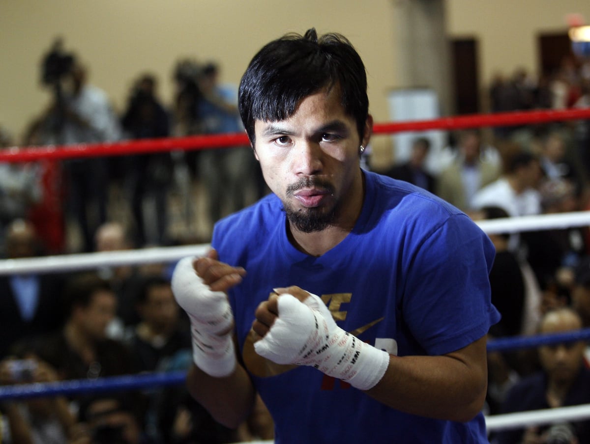 Pacquiao se embolsará 20 millones por pelear con Keith Thurman