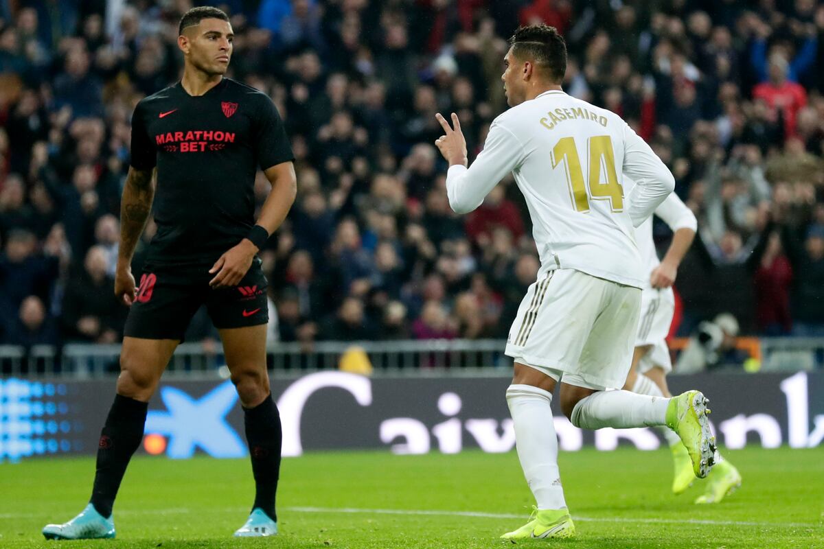 Doblete de Casemiro da triunfo al Real Madrid