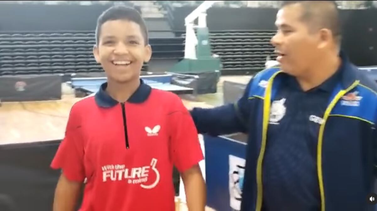 Oro para Panamá en tenis de mesa. Evans Bairnals fue el campeón. Video