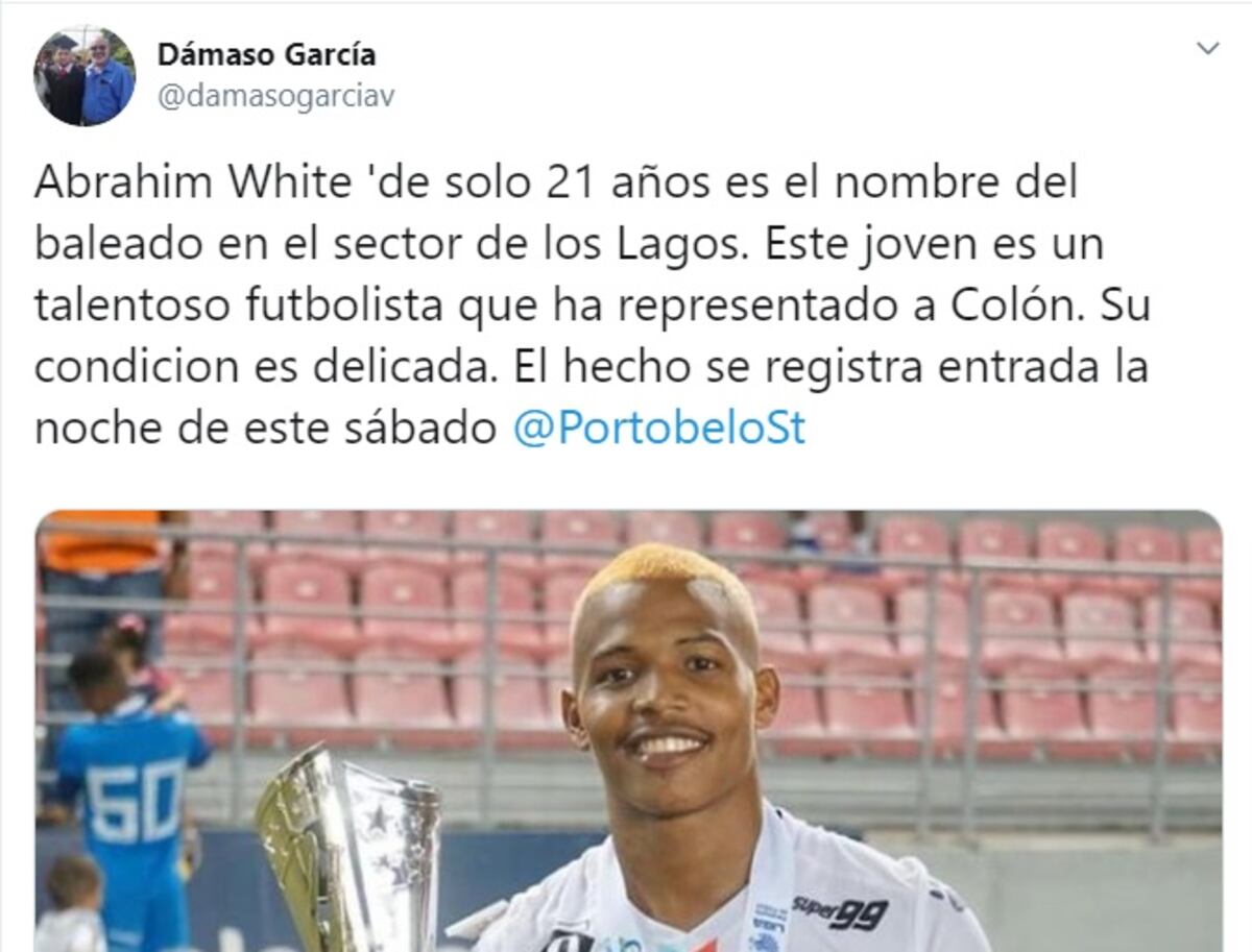 Balacera. Impactan a futbolista del Árabe Unido en Colón