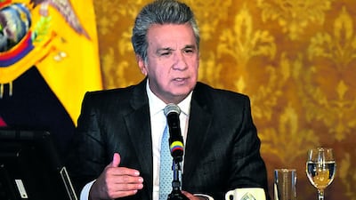 Fiscalía pide 6 años y medio de prisión para Lenín Moreno por caso Sinohydro
