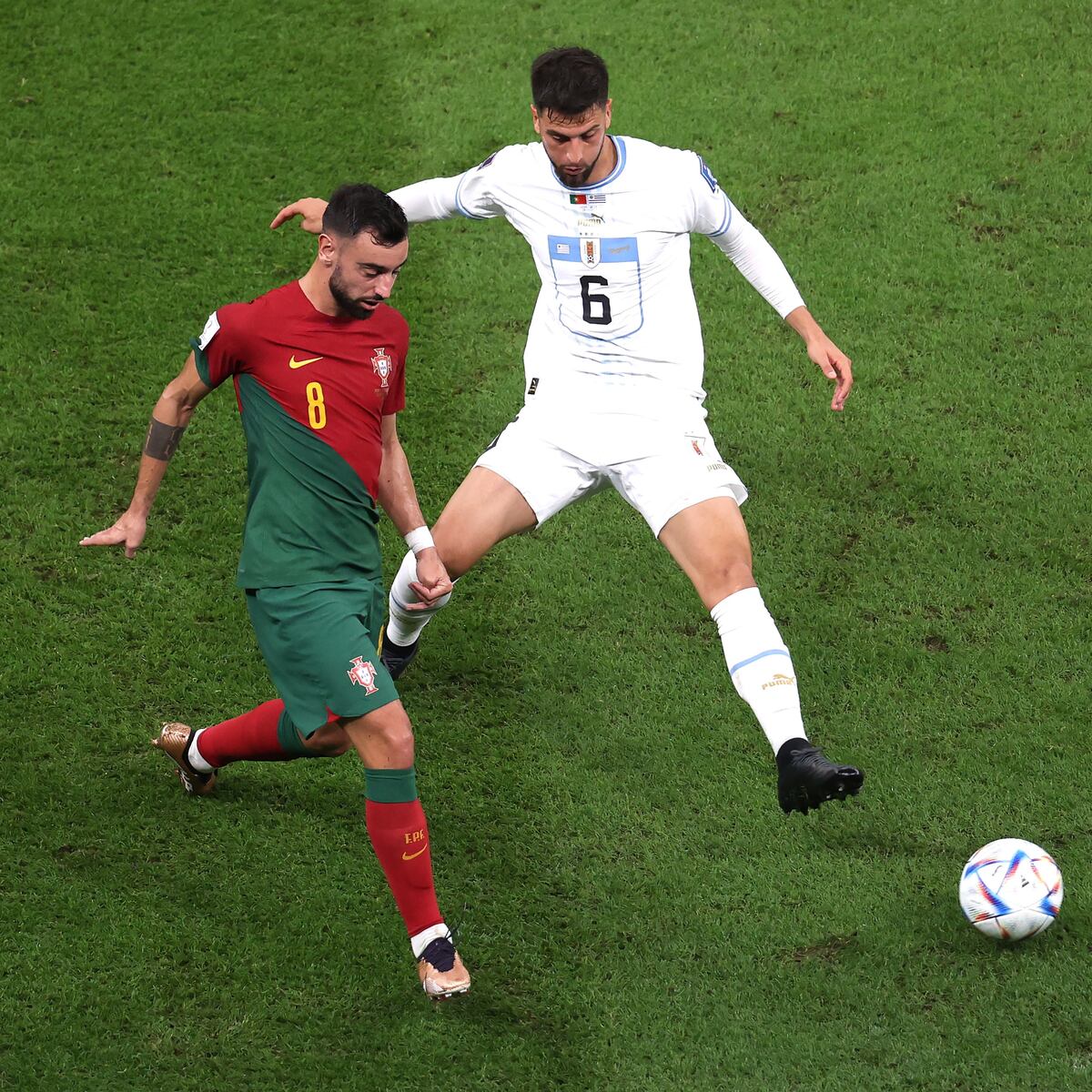 Bruno Fernandes y no Cristiano fue el héroe de Portugal