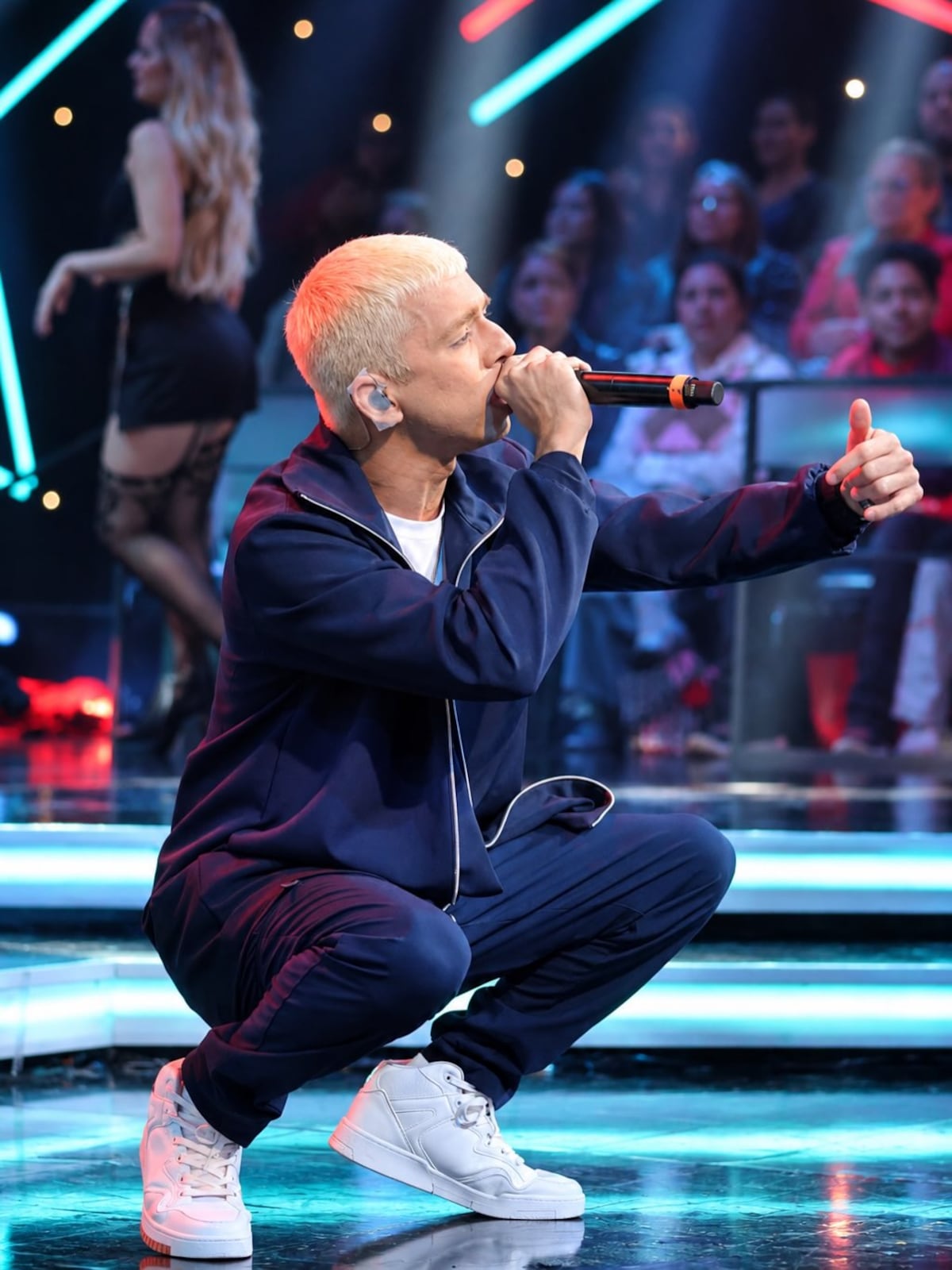 Giro inesperado: Bon Jovi cede su puesto a Eminem tras quedar último en 6to show de ‘Yo Me Llamo All-Stars’