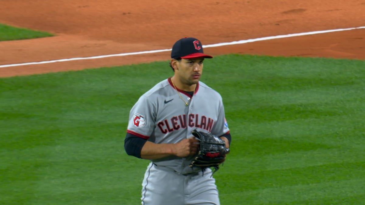 Panameño Daniel Espino y su año de debut con Cleveland como campeón divisional