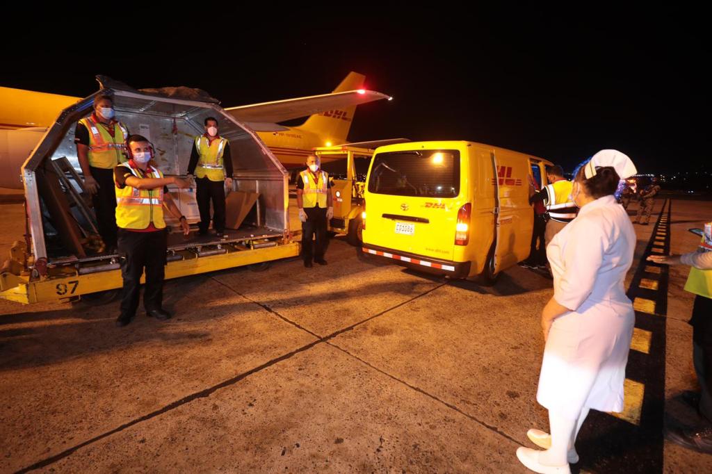 Velocidad crucero. Panamá recibe el cuarto lote de vacunas de covid-19