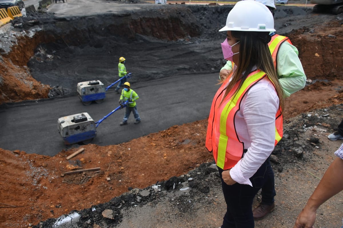 Trabajos de reparación en Loma Cová podrían estar listos para este sábado. Fotos