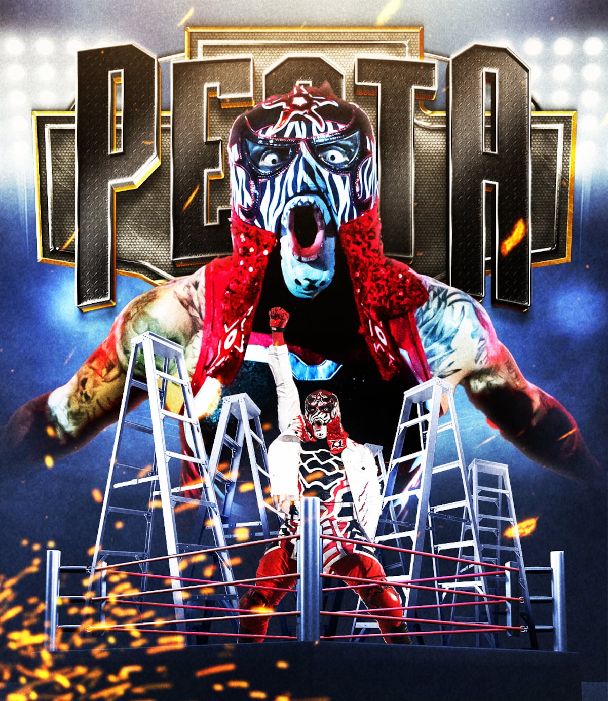 Penta defenderá su corona de la WWE ante una leyenda mexicana: Rey Mysterio