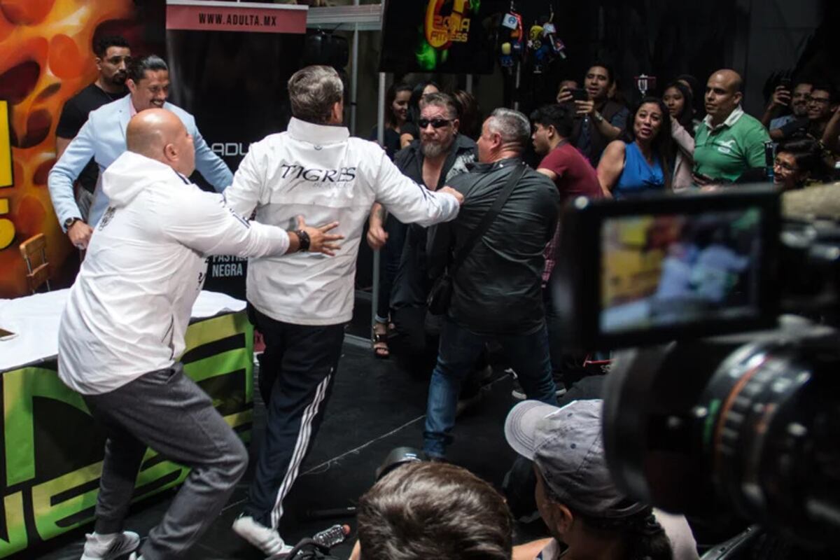 Oye pero este señor. Por andar de gato bravo termina revolcado el actor Alfredo Adame + Video