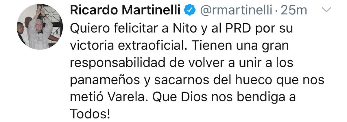 A Martinelli se le acabó la ‘euforia’ de la política 