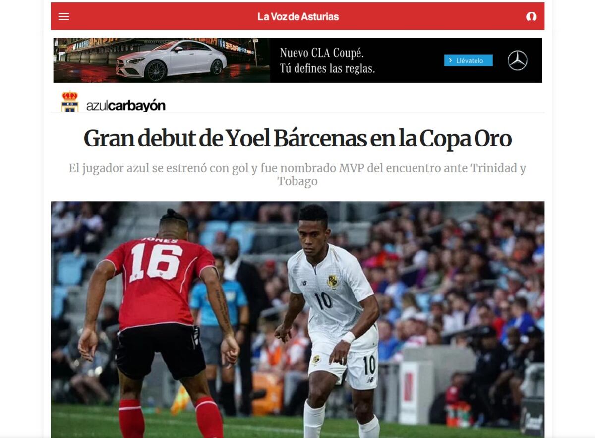 El mundo habla del triunfo de Panamá en Copa Oro