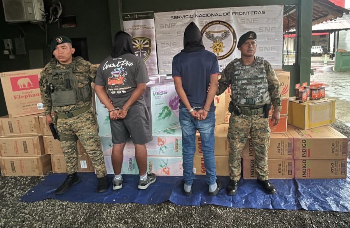 ¡Golpe al contrabando! Cae cargamento de cigarrillos valorado en más de $102 mil