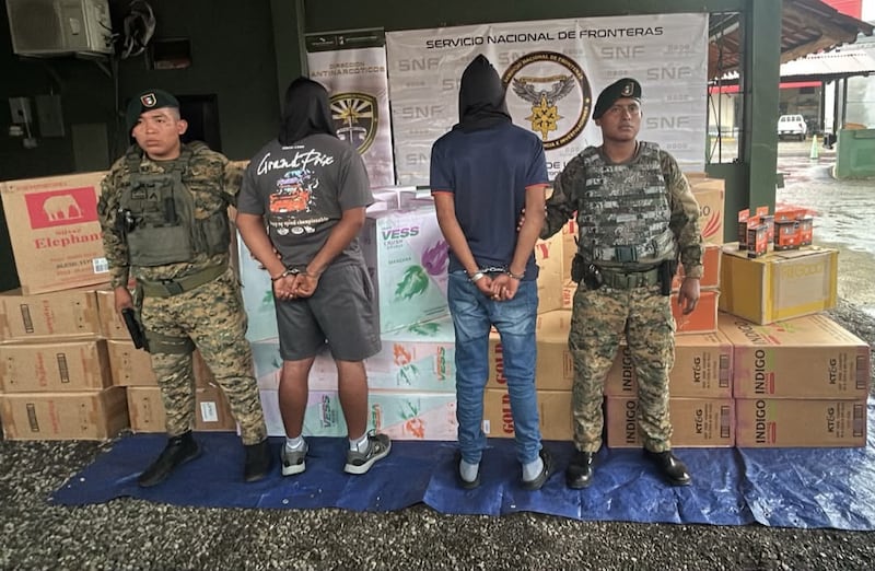 ¡Golpe al contrabando! Cae cargamento de cigarrillos valorado en más de $102 mil