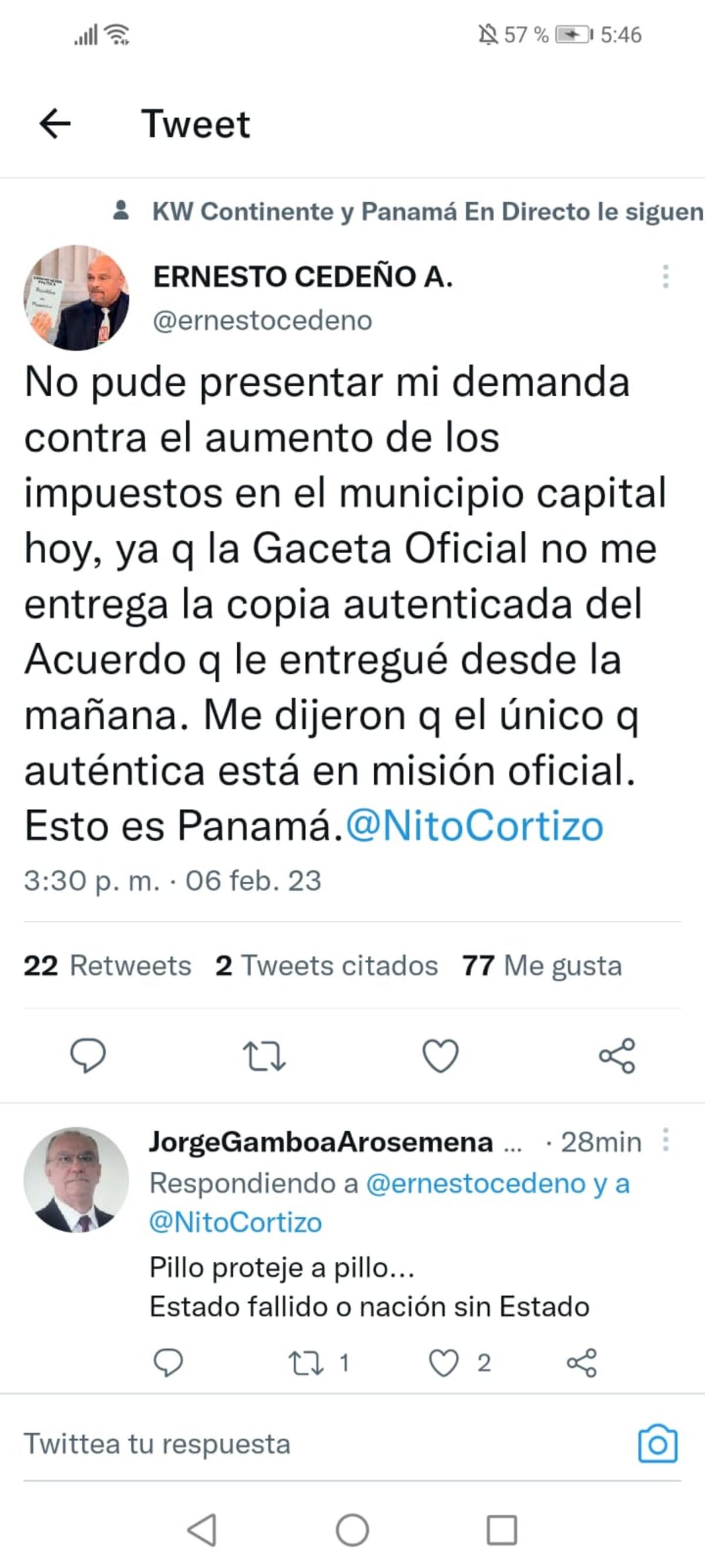 Empresarios exigen la suspensión de la aplicación de la tabla de  impuestos en la capital