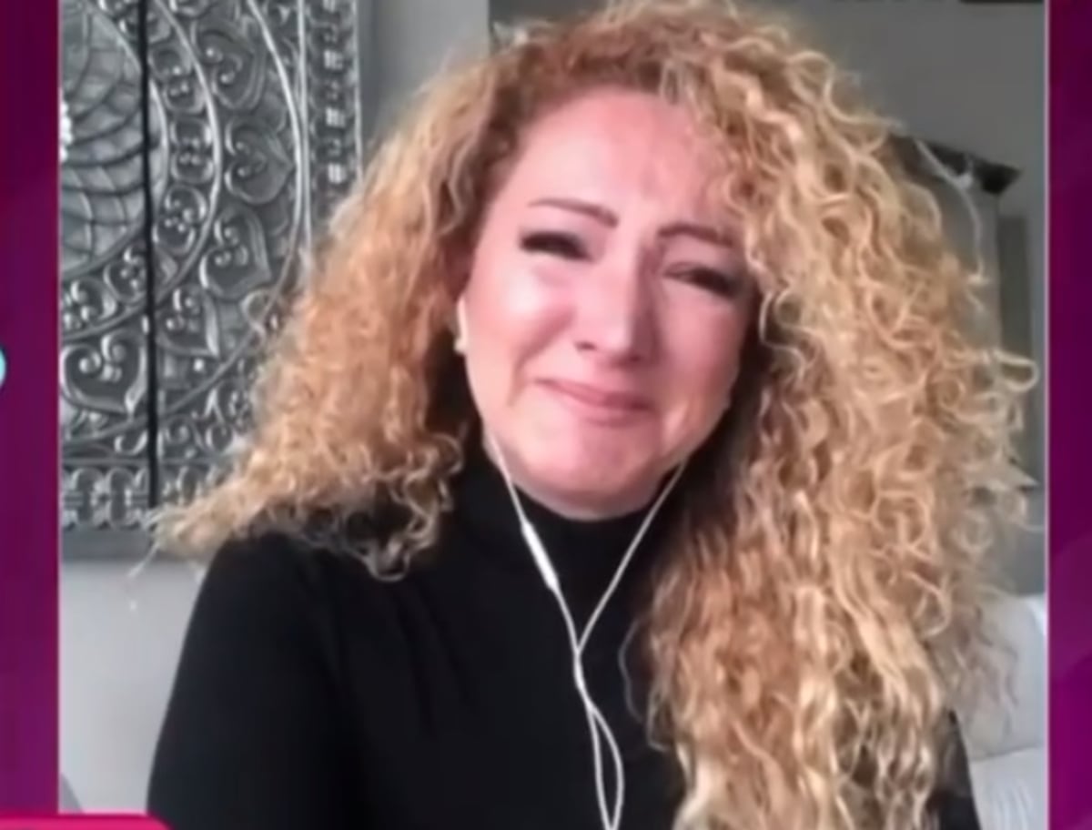 Hacen llorar a Erika Ender en plena TV. Entre buenas nuevas, reveló lo que le entristece esta cuarentena