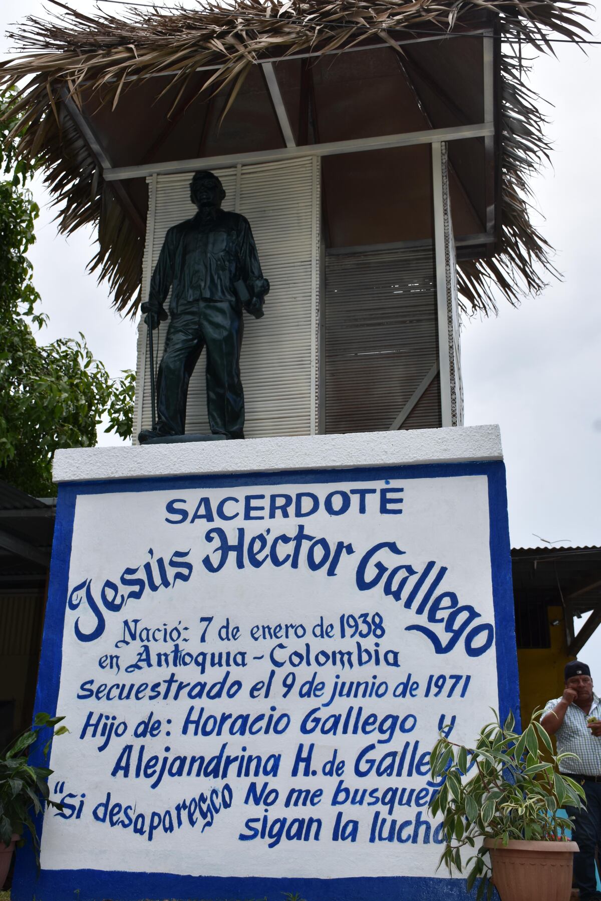 Hoy se conmemora 49 años de la muerte del sacerdote Héctor Gallego en Santa Fe de Veraguas