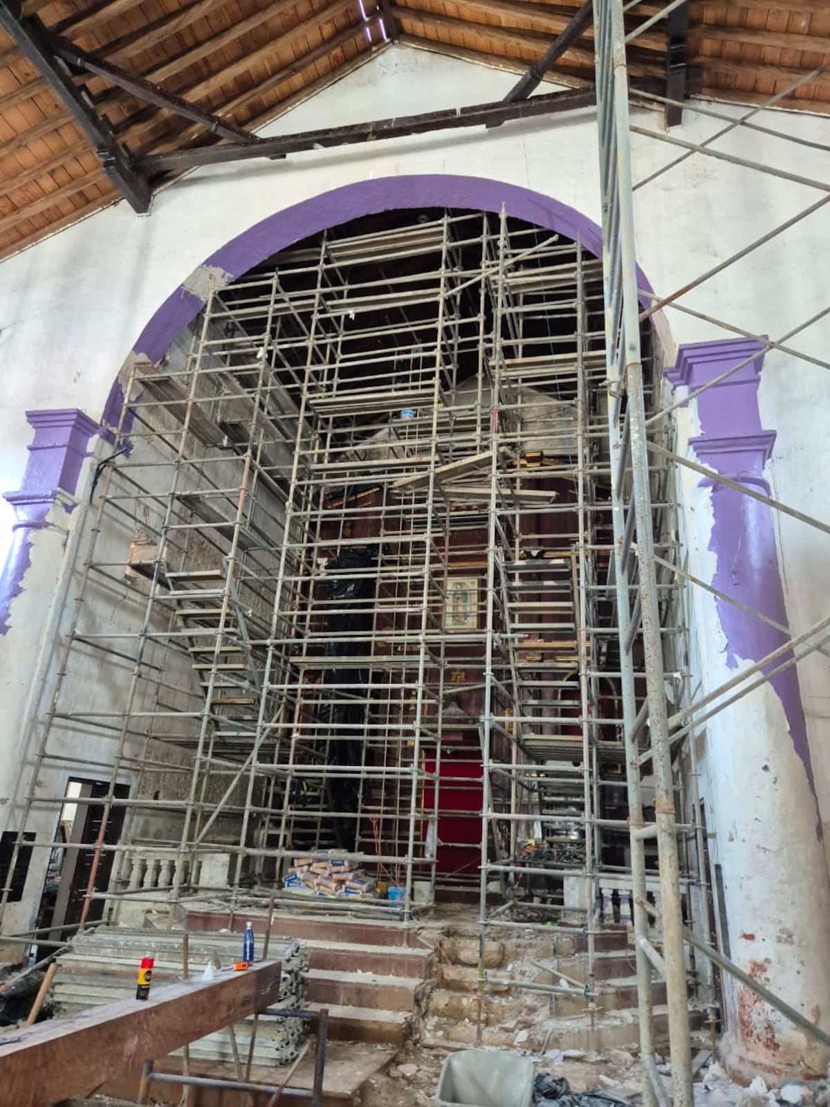 La iglesia del Nazareno pudo colapsar: así será la celebración del Cristo Negro