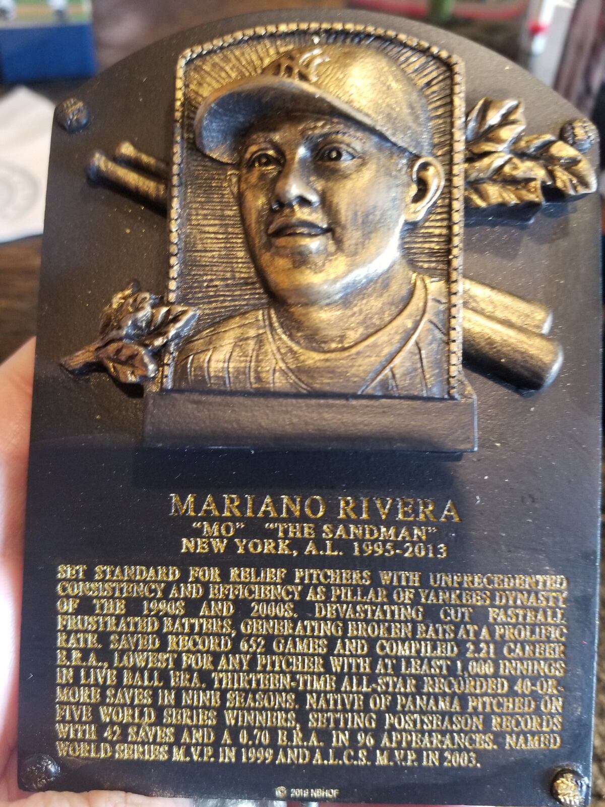 Mariano Rivera menciona a su Puerto Caimito en el Yankee Stadium +VIDEOS