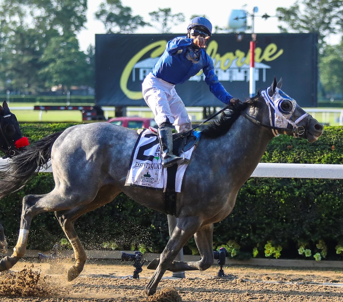 Panameño Luis Sáez le dedicó su triunfo en Belmont Stake a alguien especial